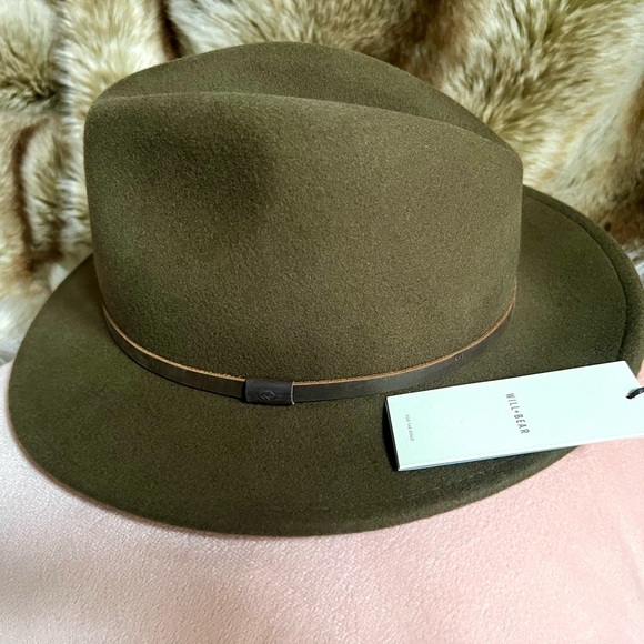 🐻 Will & Bear Hat Co. William Brown Wool Fedora hat - Picture 4 of 10